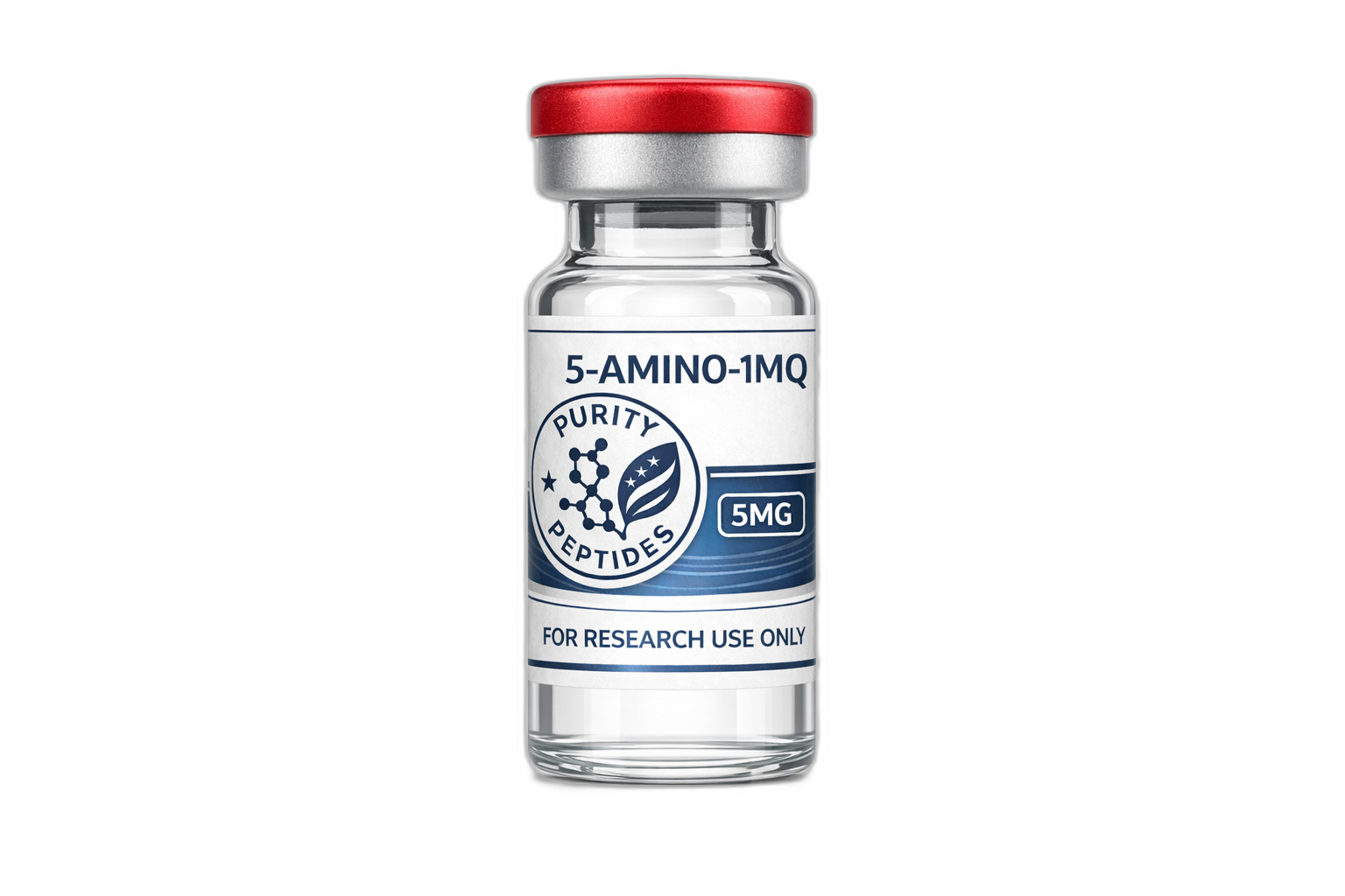 5-Amino-1MQ research peptide vial
