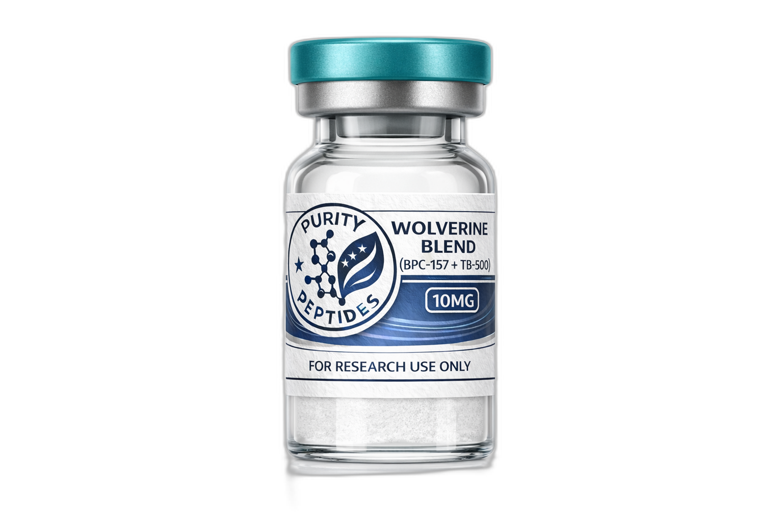 Wolverine Blend research peptide vial