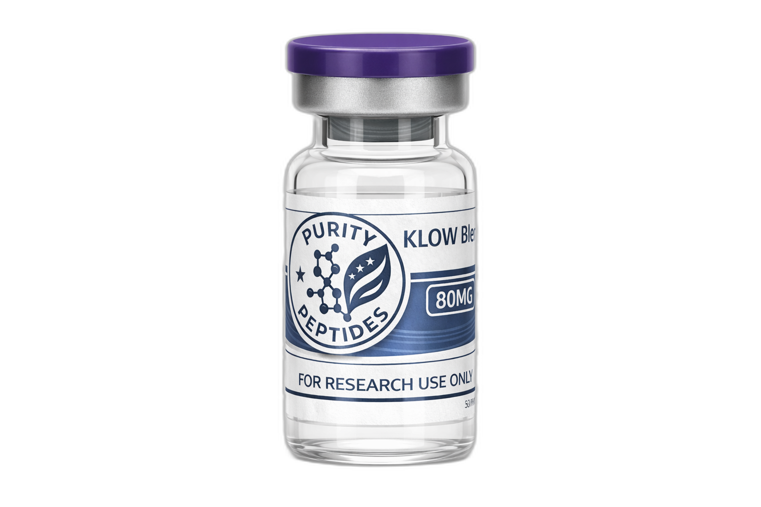 KLOW Blend research peptide vial