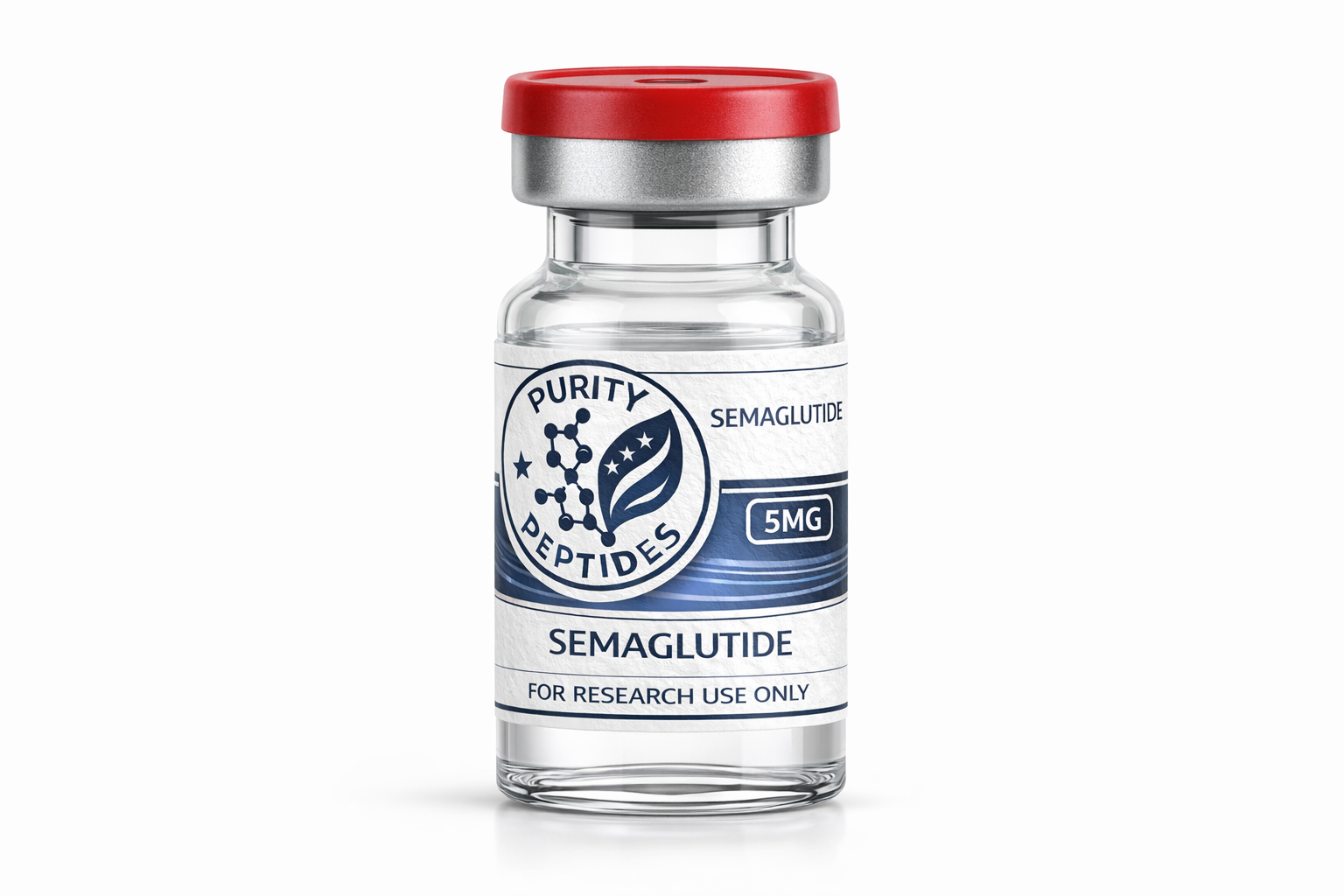 Semaglutide research peptide vial